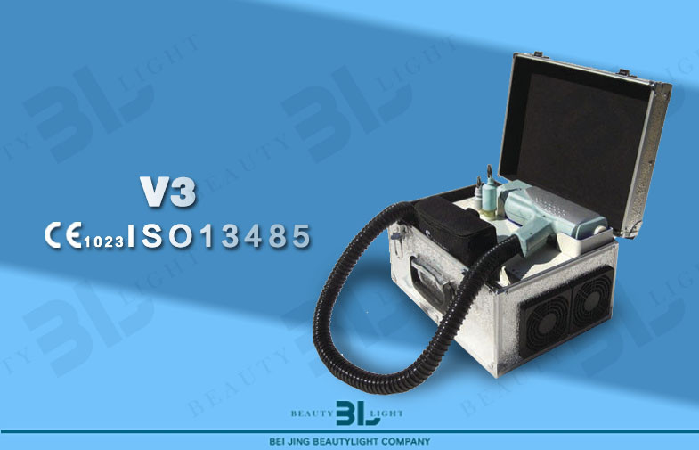 E-نور + YAG ND لیزری سه در یک دستگاه مختلف تابع لیزری حذف تاتو در قدرت سبز